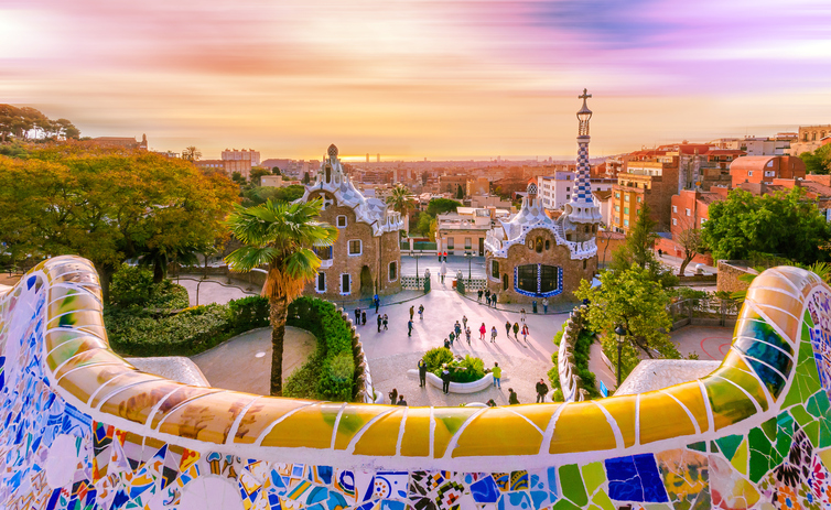 Barcelonas unika arkitektur